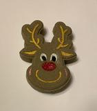 christmas bath bomb, reindeer bath bomb