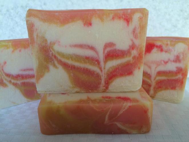  handmade soap, bar soap, lather, creamy, lilac, milford,michigan