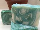 spearmint soap, spearmint eucalyptus soap, eucalyptus soap, handmade soap, bar soap, lather, creamy, milford,michigan