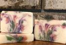 lilac soap, handmade soap, bar soap, lather, creamy, lilac, milford,michigan